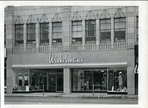 Winklemans - FROM DETROIT PUBLIC LIBRARY ARCHIVES